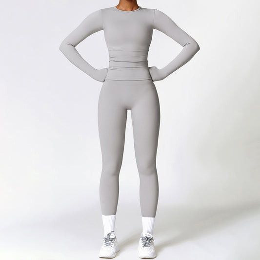 Wholesale Brush long sleeve sports top | Wonderxfans bulk activewear