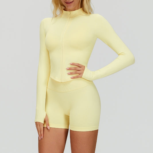 Wholesale Long Sleeve Full Zipper Jacket | Wonderxfans bulk activewear