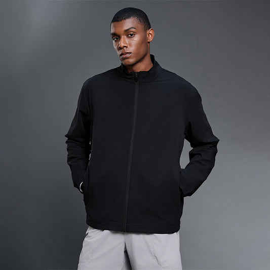 Wholesale Stand collar Zip jacket | Wonderxfans bulk activewear