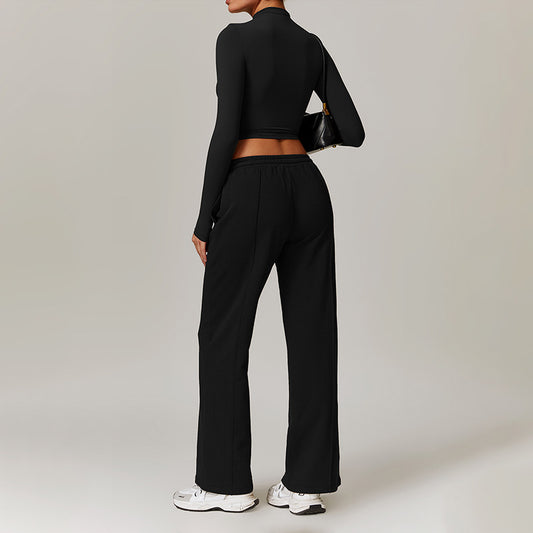 Wholesale Quick-Dry Long Sleeve Top + | Wonderxfans bulk activewear