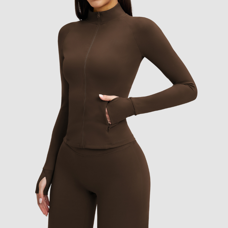 Wholesale Stand collar zipper jacket | Wonderxfans bulk activewear