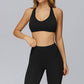 Racer-back casual sports bra
