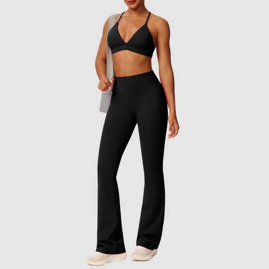 Wholesale Women's High-Stretch Breathable Yoga Three-Piece Set
