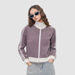 Wholesale Zippered contrasting stand up collar | Wonderxfans bulk activewear