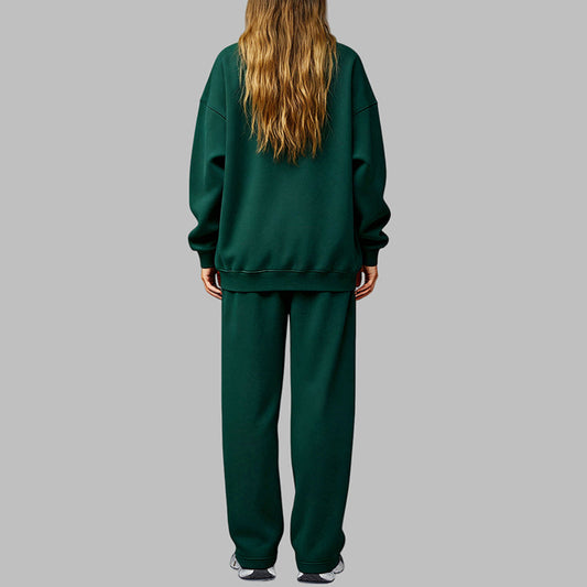 Wholesale Oversize Fleece Sweatshirt & Jogger | Wonderxfans bulk activewear