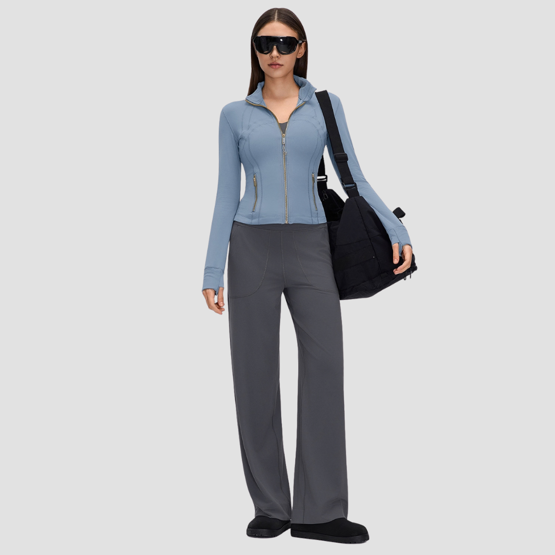 Wholesale Women's Stand-Collar Zip sports cycling Jacket