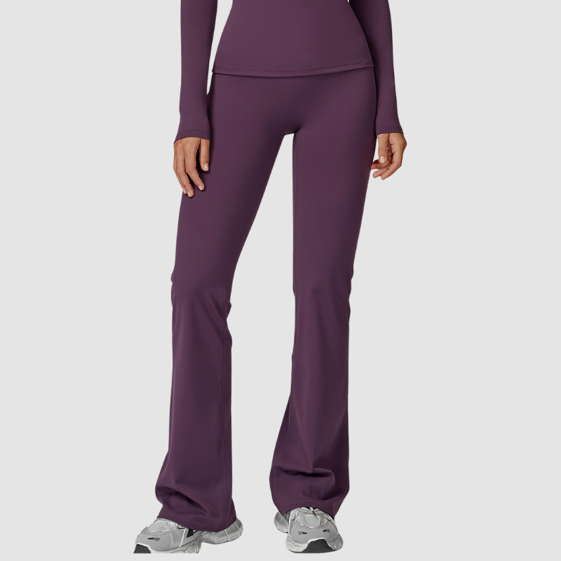 Wholesale High Waisted Flare Yoga Pants