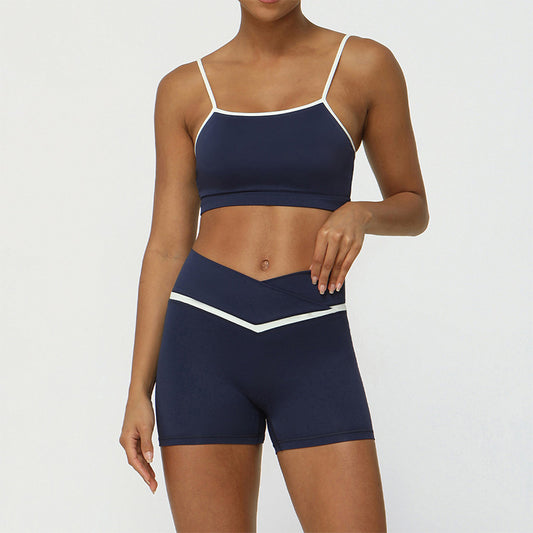 Wholesale Contrasted Color nude sports and | Wonderxfans bulk activewear