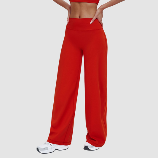 Wholesale slimming wide-leg athletic pants | Wonderxfans bulk activewear