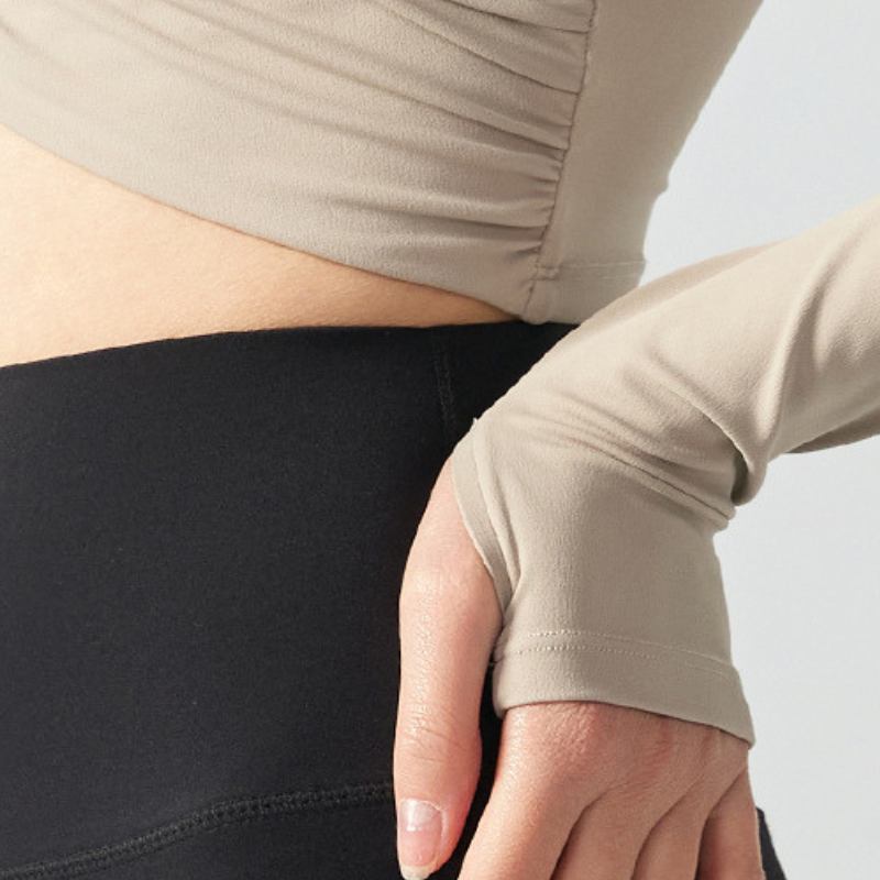 Wholesale Long Sleeve Yoga Top
