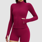 Wholesale Stand collar zipper jacket | Wonderxfans bulk activewear