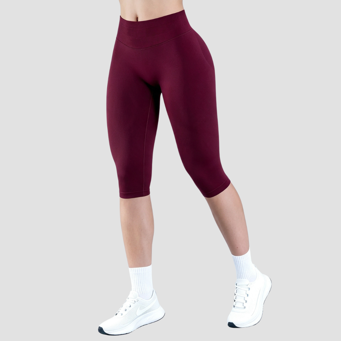 Wholesale Women's Seamless Capri Yoga Leggings – XS Women's Clothing