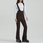 Women's Adjustable Elastic Suspender Ski Pants