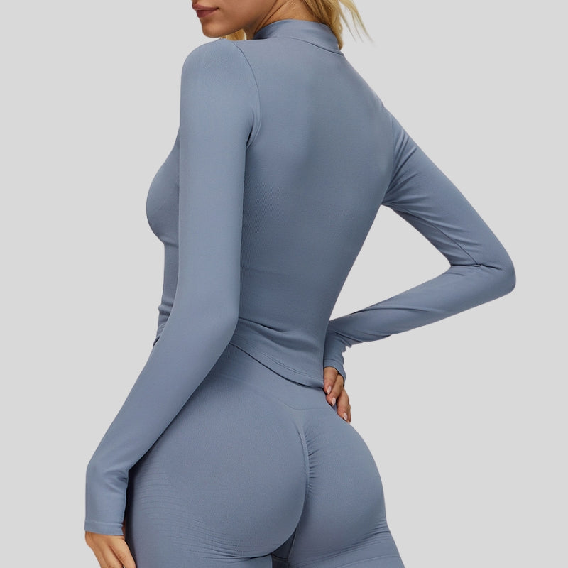 Wholesale Seamless Quick-Dry Long Sleeve Full | Wonderxfans bulk activewear
