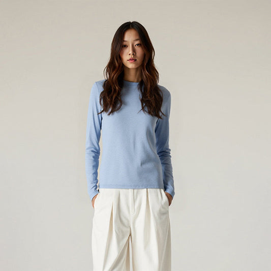 Wholesale Loose buttoming shirt long-sleeved T-shirt | Wonderxfans bulk activewear