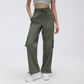 Wholesale Multi-Pocket Wide-Leg Cargo Pants