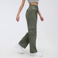 Wholesale Multi-Pocket Wide-Leg Cargo Pants