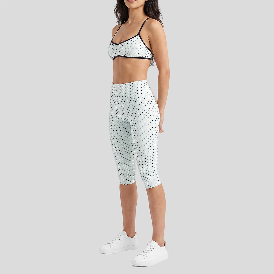 Wholesale Women’s Printed Racerback Tank+Capri Pants Set