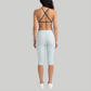Wholesale Women’s Printed Racerback Tank+Capri Pants Set
