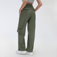 Wholesale Multi-Pocket Wide-Leg Cargo Pants