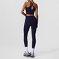 Wholesale Naked-Feel High-Waist Yoga Leggings Set – Racerback Sports Bra & Full-Length Pants
