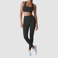 Wholesale Women's Halter Tank & 7/8 Leggings Yoga Set – Quick-Dry High-Stretch