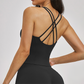 Wholesale cross shoulder running sports vest