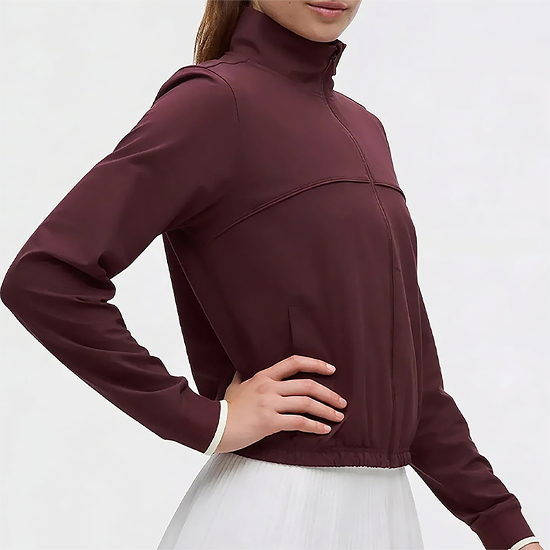 Wholesale Women's Lightweight Windbreaker Jacket – UPF50+ Sun Protection Stand Collar