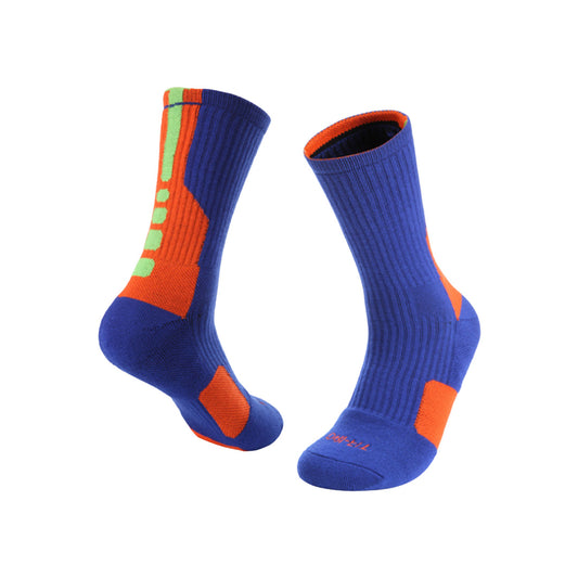 Wholesale Mid-Calf Sweat-Absorbent Basketball Socks | Wonderxfans bulk activewear