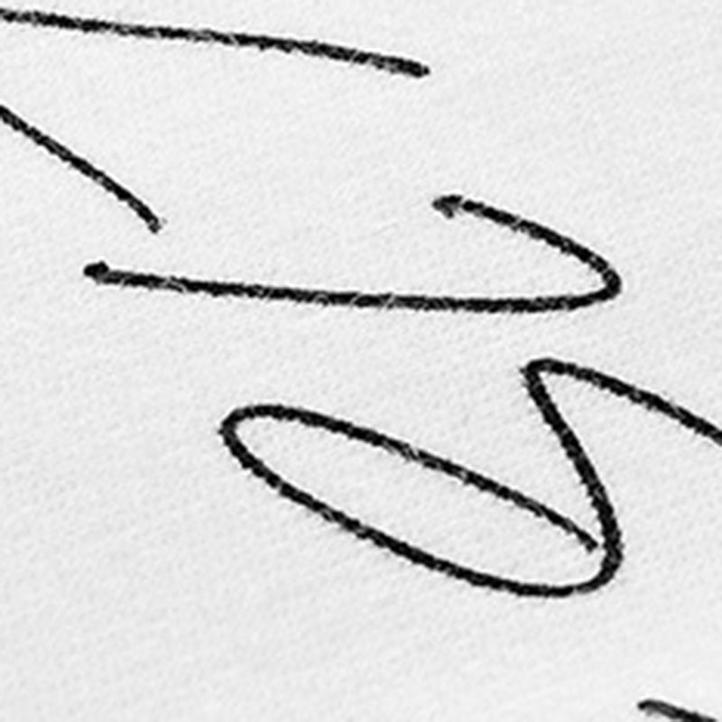 Round neck slim waist printed top