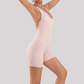 Wholesale Women's Open-Back Athletic Bodysuit – Cloud-Feel Double-Sided Quick-Dry Shorts Jumpsuit