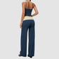 Wholesale Women’s Halter Tank & Wide-Leg Yoga Pants Set