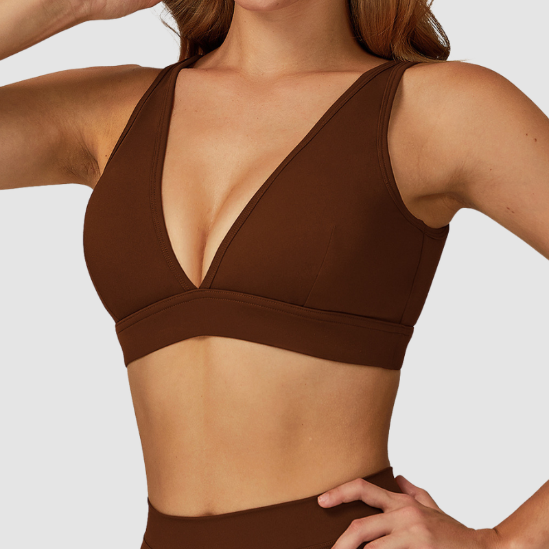Wholesale Quick drying beautiful back sports running bra