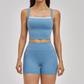 Wholesale Solid Color Tank Top + Quick-Drying Shorts Tennis Set