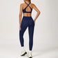 SPORTS BRA + HIGH WAIST LEGGINGS 2-PIECE SET