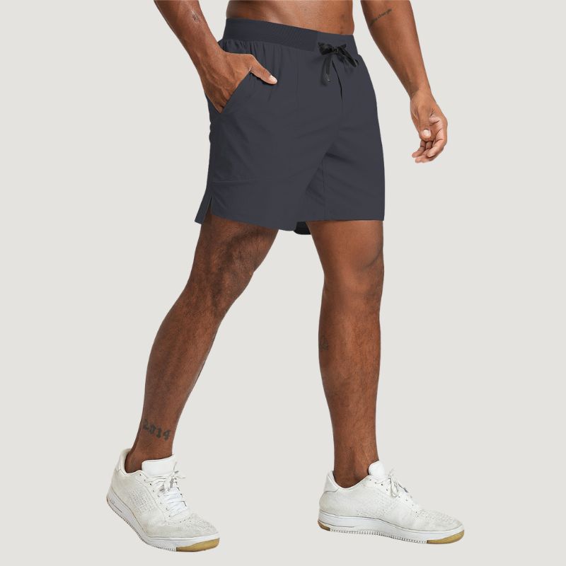 Wholesale mens recycled quick dry shorts gym running
