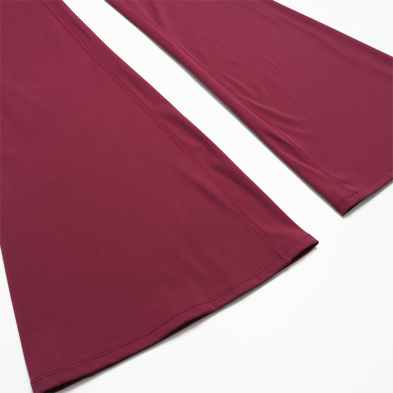 Wholesale High Waist Flaming Wide Leg Yoga Pants