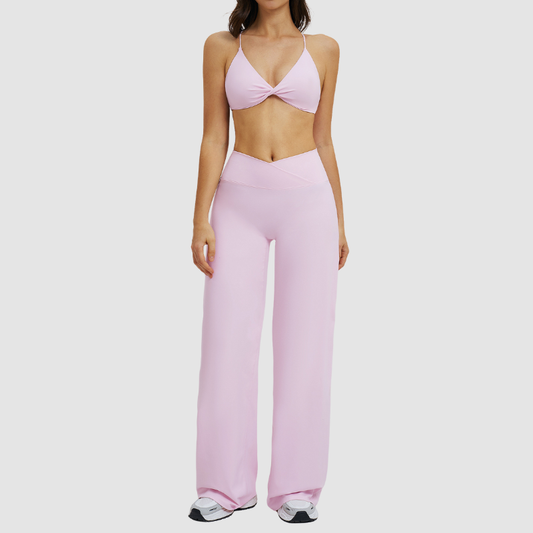 Wholesale spaghetti strap bra + straight | Wonderxfans bulk activewear