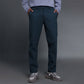 Men's Elastic Straight Leg Trousers