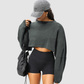 Wholesale pure cotton crew neck loose sweatshirts