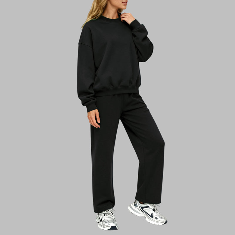 Oversize Fleece Crewneck Sweatshirt