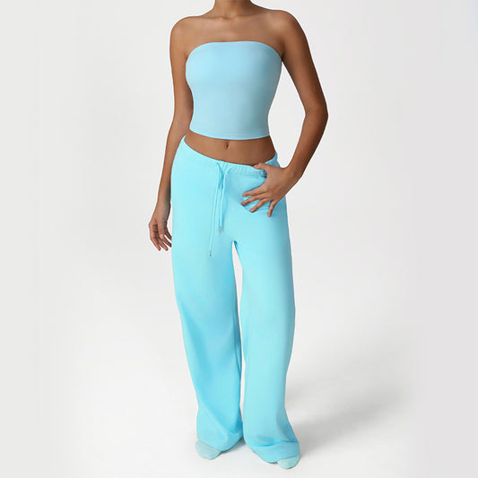 Wholesale Snug-Fit Bandeau + Loose Sports | Wonderxfans bulk activewear