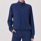 Women's Activewear Loose-Fit Long-Sleeve Yoga Training Outer Layer Jacket