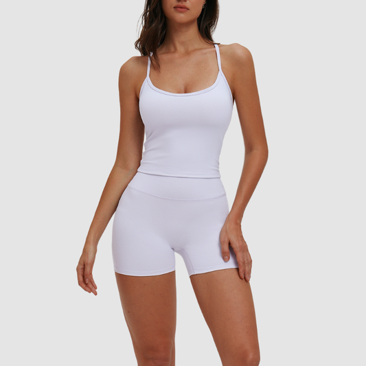 Wholesale yoga tank top with bra | Wonderxfans bulk activewear