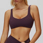 Sports bra with removable bra pads