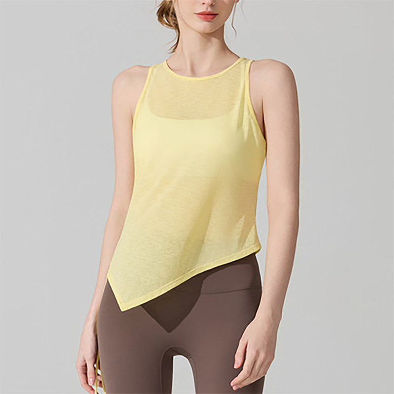Wholesale Pilates Yoga Cover-up Sleeveless Sports Tank Top