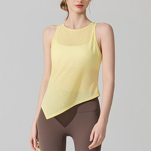 Wholesale Pilates Yoga Cover-up Sleeveless Sports Tank Top