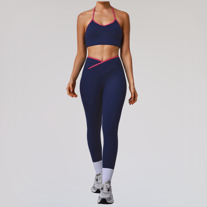 Wholesale contrasting color sports bras