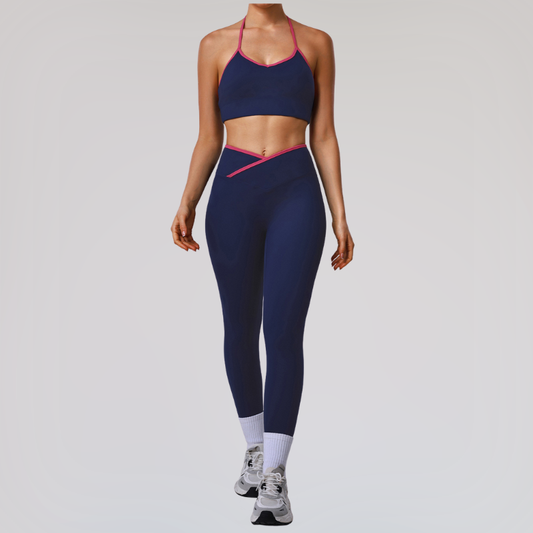 Wholesale contrasting color sports bras