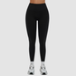 Wholesale solid color high-waisted leggings